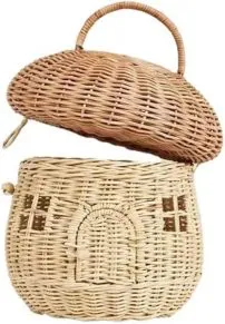 Mobili in rattan per interni, rattan naturale, mobili in vimini, vasi in vimini, organizer in vimini