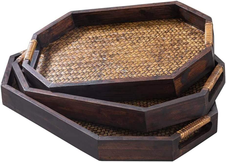 vassoi per arredamento in stile giapponese