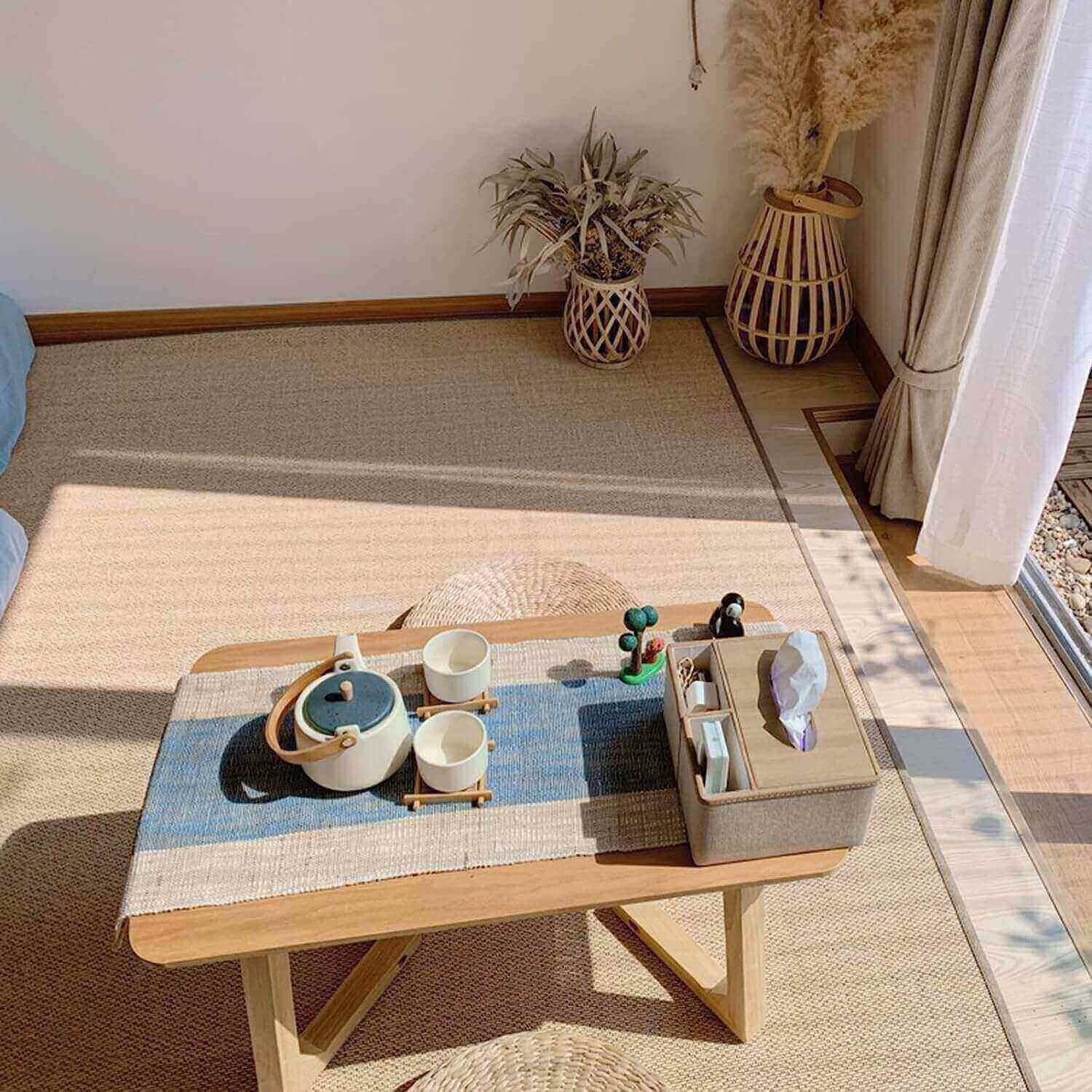 tappeto per arredamento in stile giapponese