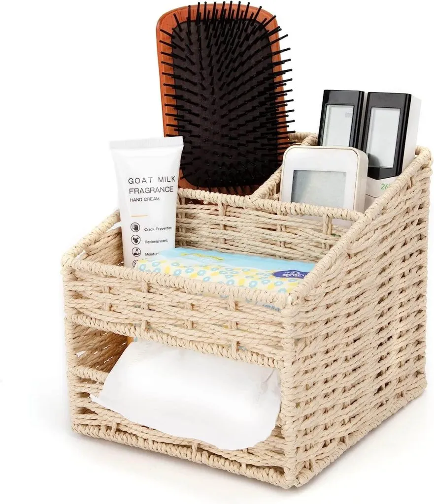 Mobili in rattan per interni, rattan naturale, mobili in vimini, vasi in vimini, organizer in vimini