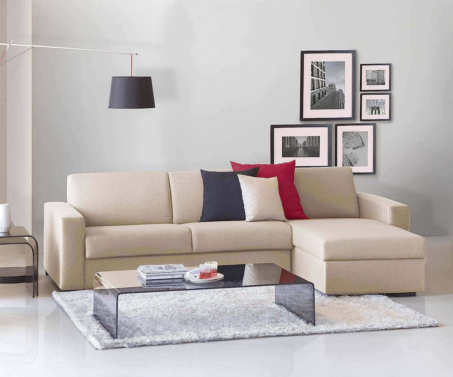 divano letto per arredamento wabi sabi