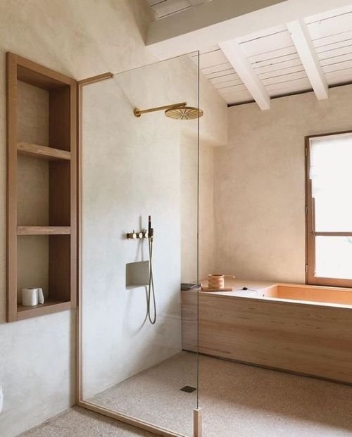 arredamento in stile giapponese, bagno stile giapponese, arredamento minimalista