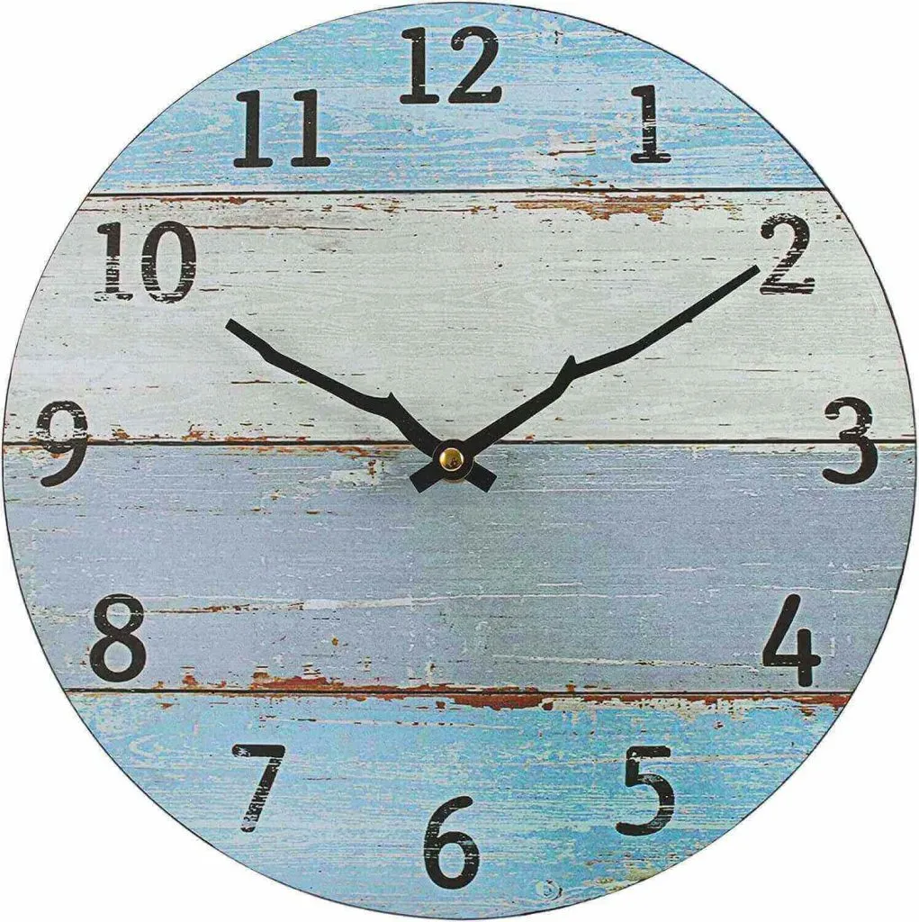 orologio da parete stile coastal