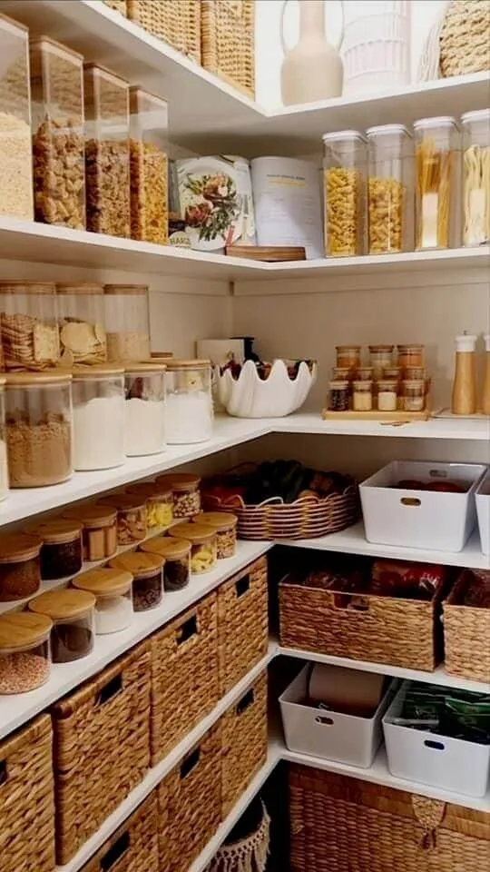 Come organizzare la dispensa, come organizzare la dispensa della cucina, come organizzare la dispensa in cucina, contenitori per organizzare dispensa