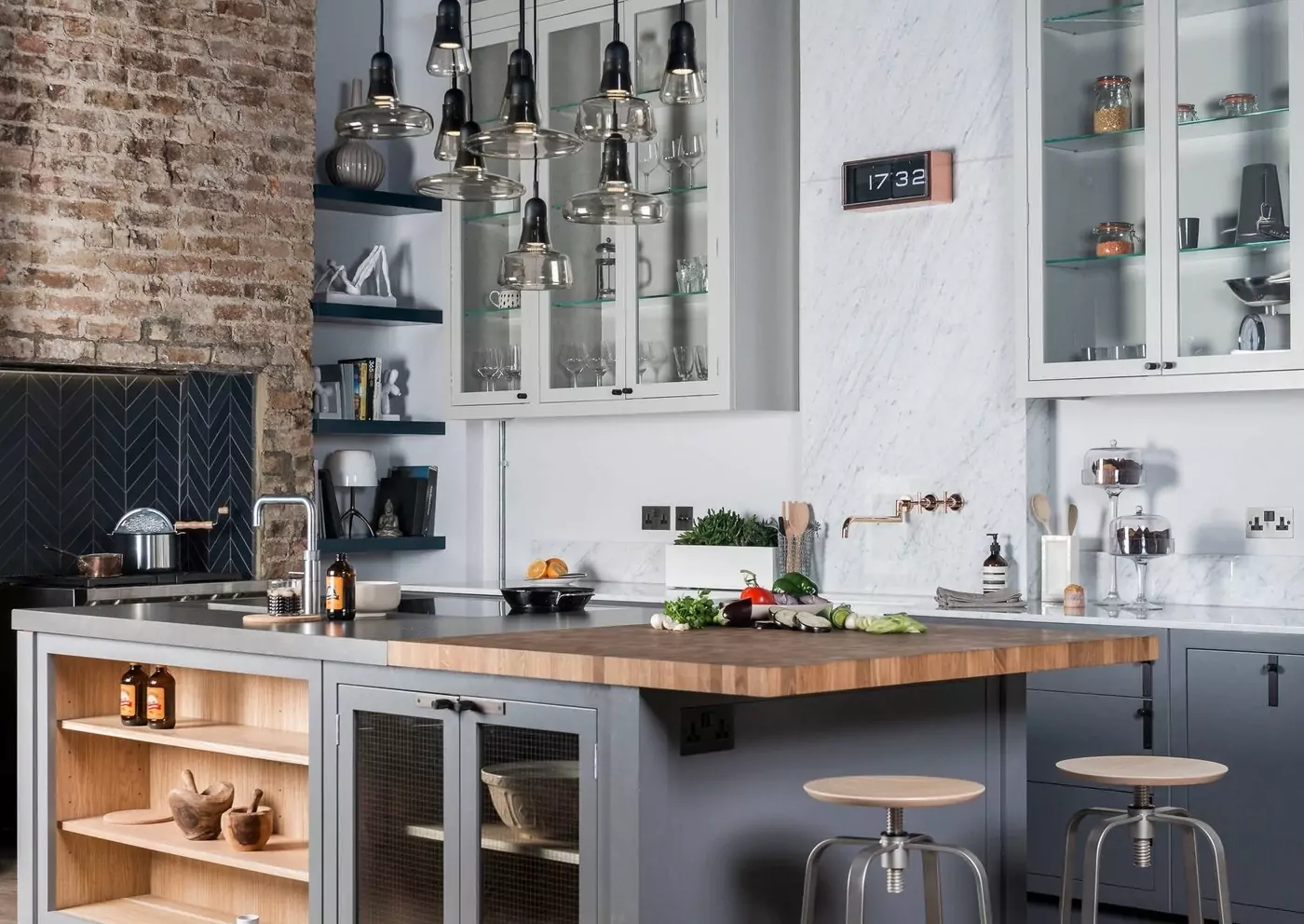 Cucina in stile industriale