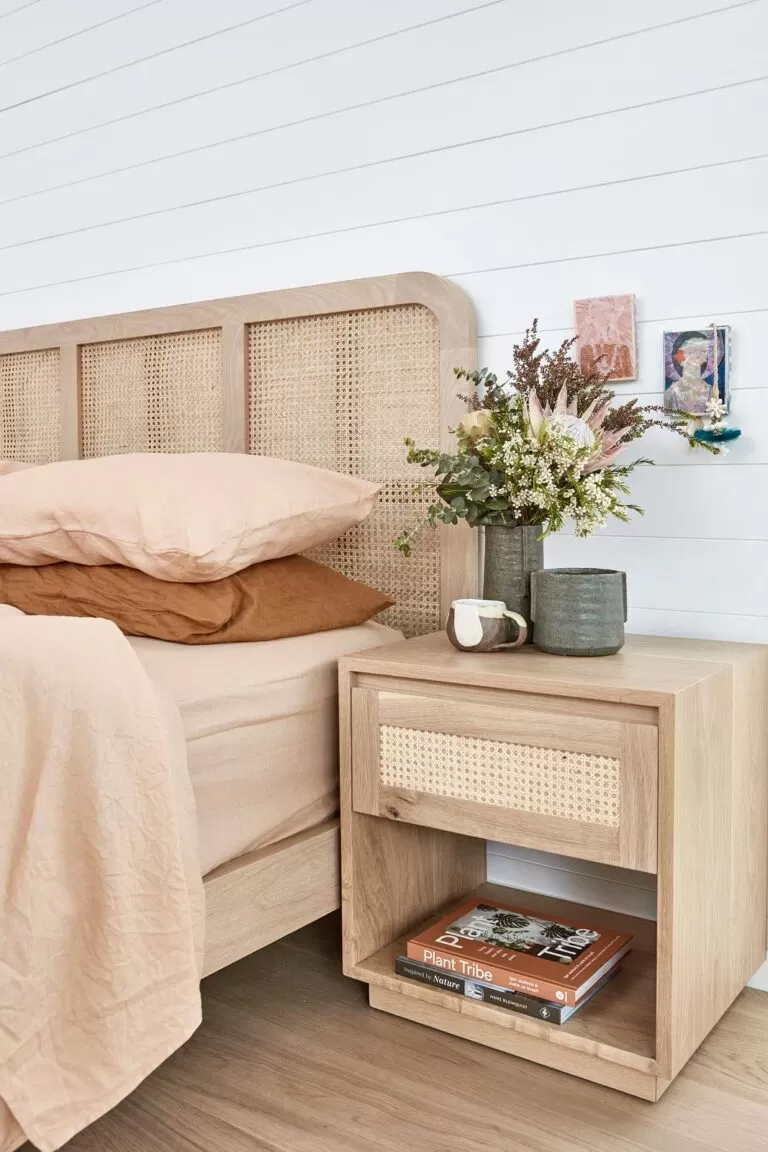 camera da letto in stile naturale