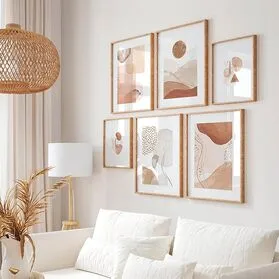stampe stilizzare per arredare in stile nordico
