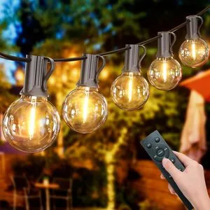 catene luminose da esterno, come illuminare il giardino