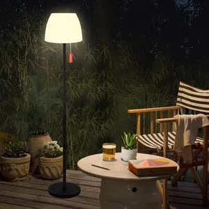 lampada solare da terra per giardino e balcone
