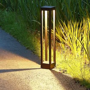 lampione moderno per giardino, come illuminare il giardino