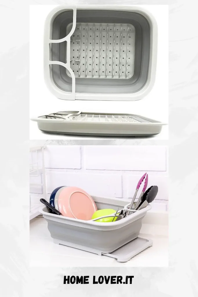 Scolaposate Da Lavello Joseph Joseph Duo Cutlery 19 Cm, Acciaio Inox