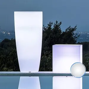 vaso luminoso da esterno