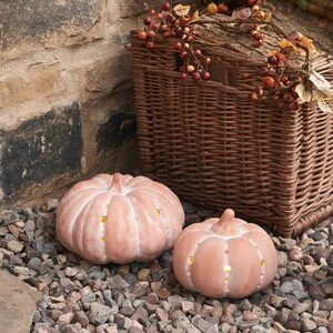 zucca decorativa in terracotta